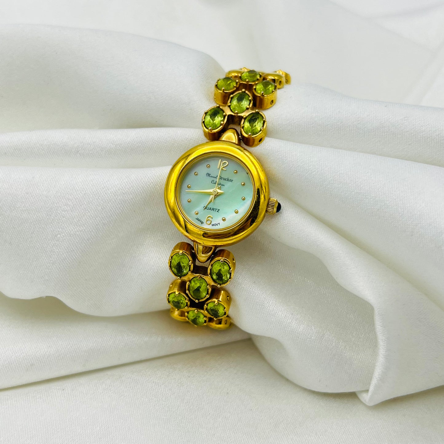 RARE Green Gemstone Watch