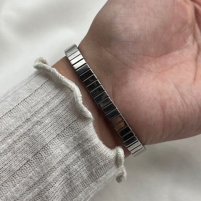 Two-Toned Diamanté Detailed Watch