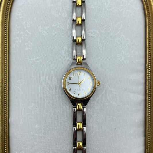 Dainty Two-Toned Watch