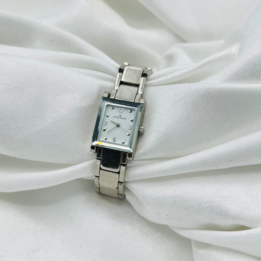 🩶 Silver-Toned Anne Klein Watch