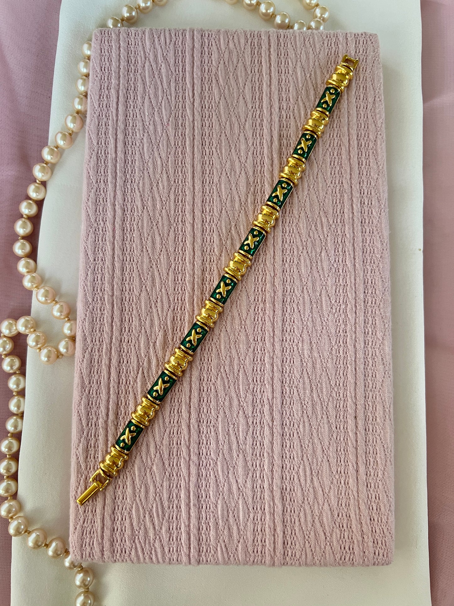 1980s Joan Rivers Enamel Bracelets