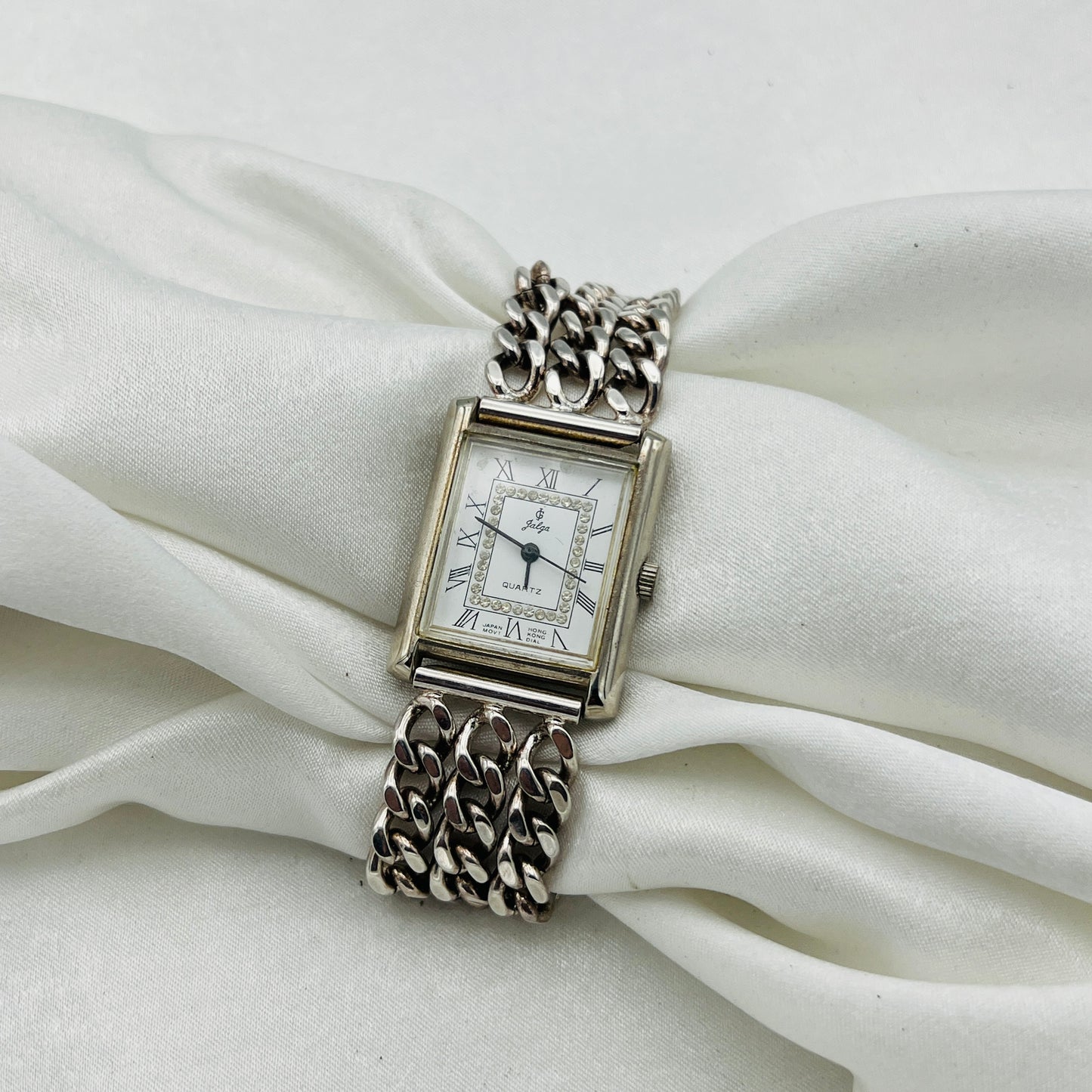 Multi-Chain Silver-Toned Watch