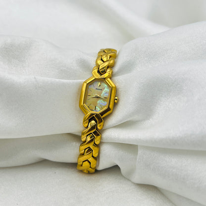 RARE Pulsar Iridescent Octagon Dial Watch