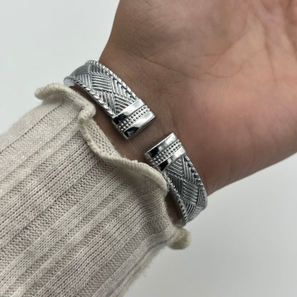 Detailed Silver-Toned Watch