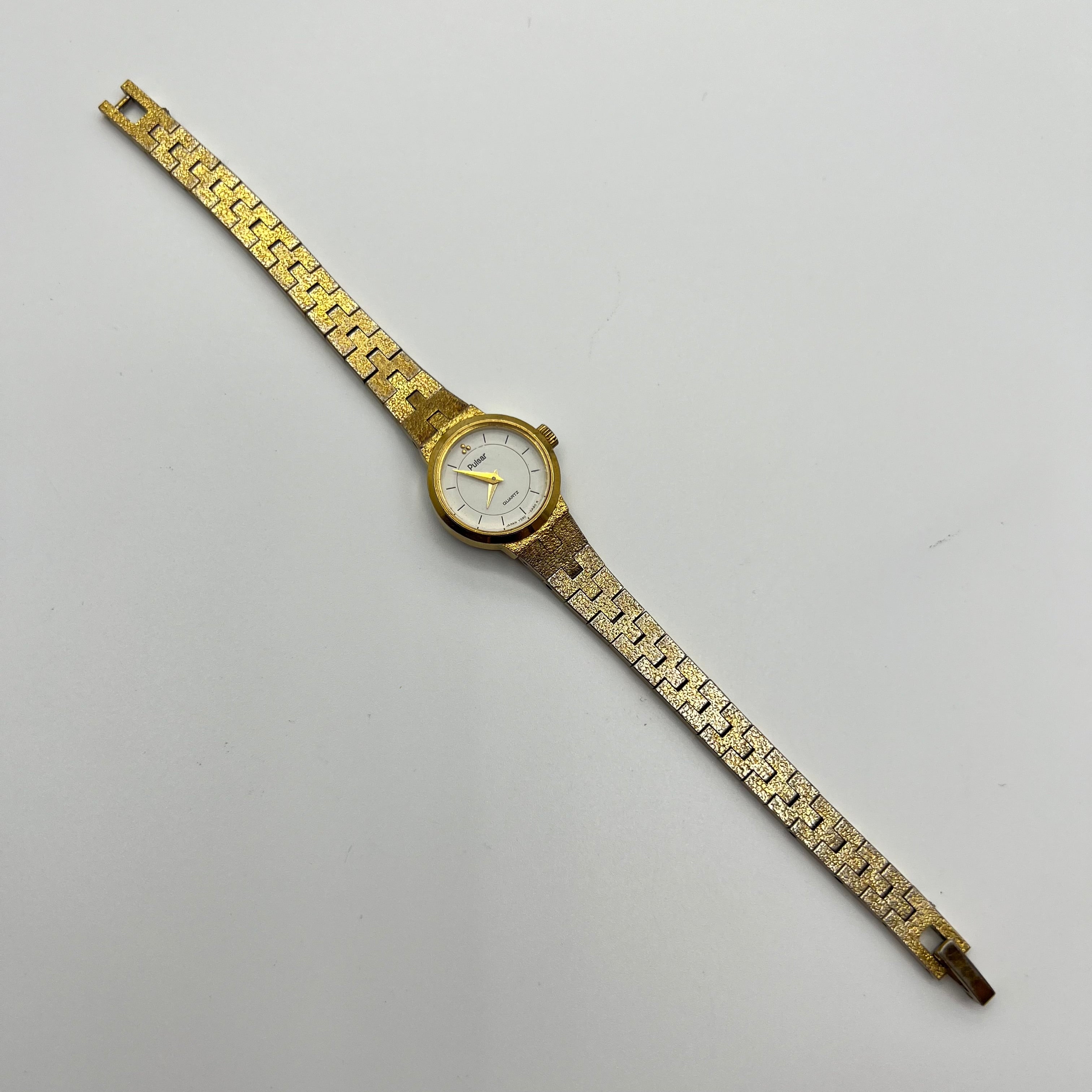 💛 Dainty Gold Pulsar Watch