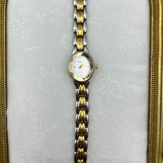 Two-Tone Bezeled Watch