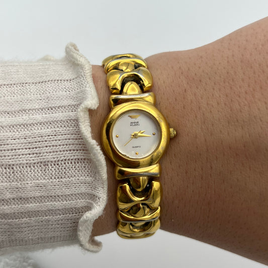 Gold-Toned Anne Klein Watch