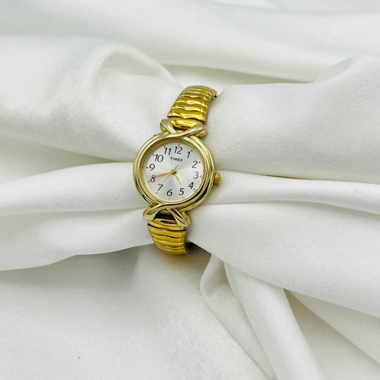 Gold-Toned Timex Watch