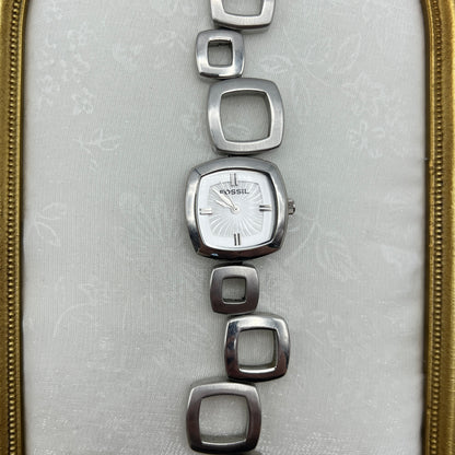 Unique Square Fossil Watch