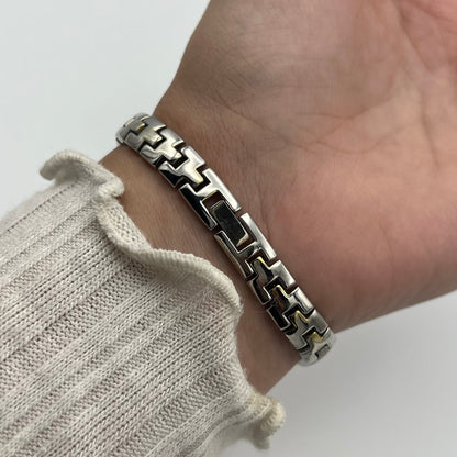 Cute Two-Toned Watch
