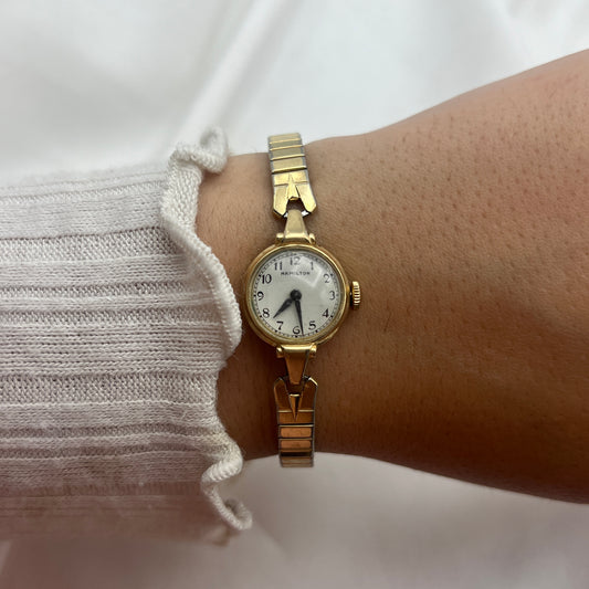 10k Gold Filled Hamilton Gold-Tone Watch