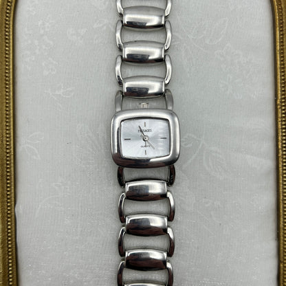 Unique Silver-Tone Watch