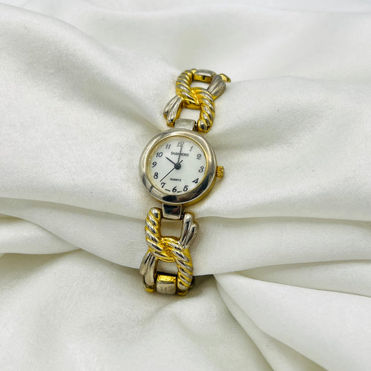 Knot Two-Toned Watch