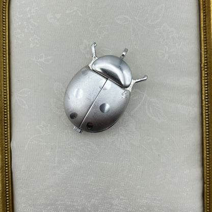Silver Beetle Watch Pendant