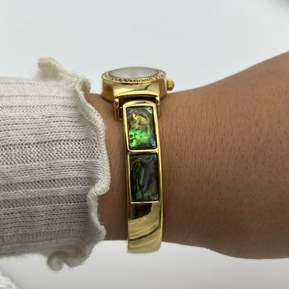 Dainty Abalone Diamante Watch
