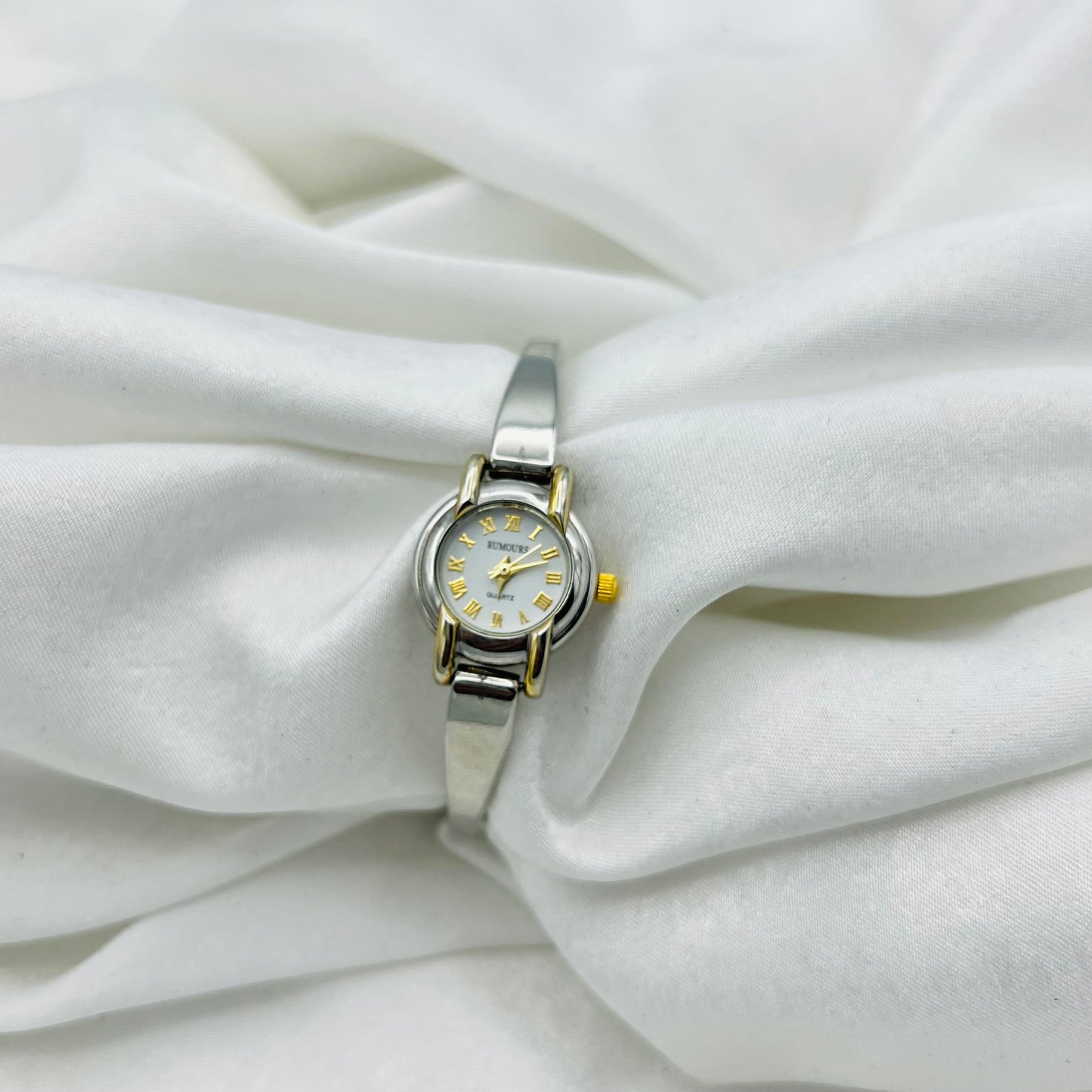 Two-Toned Dainty Watch