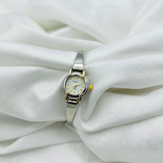 Two-Toned Dainty Watch