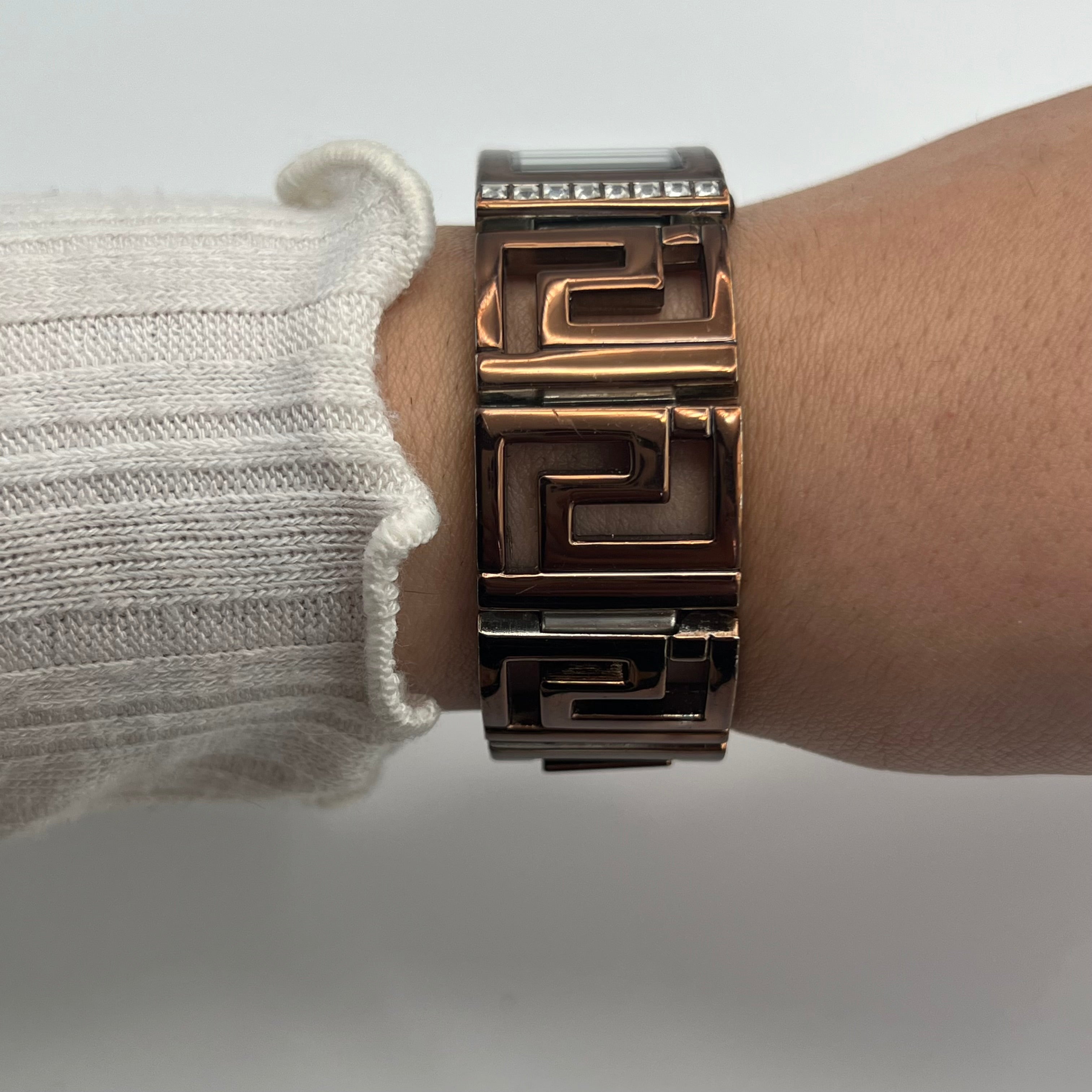 🤎 Bronze Geometric Watch