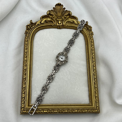 Art Deco Silver-Tone Watch