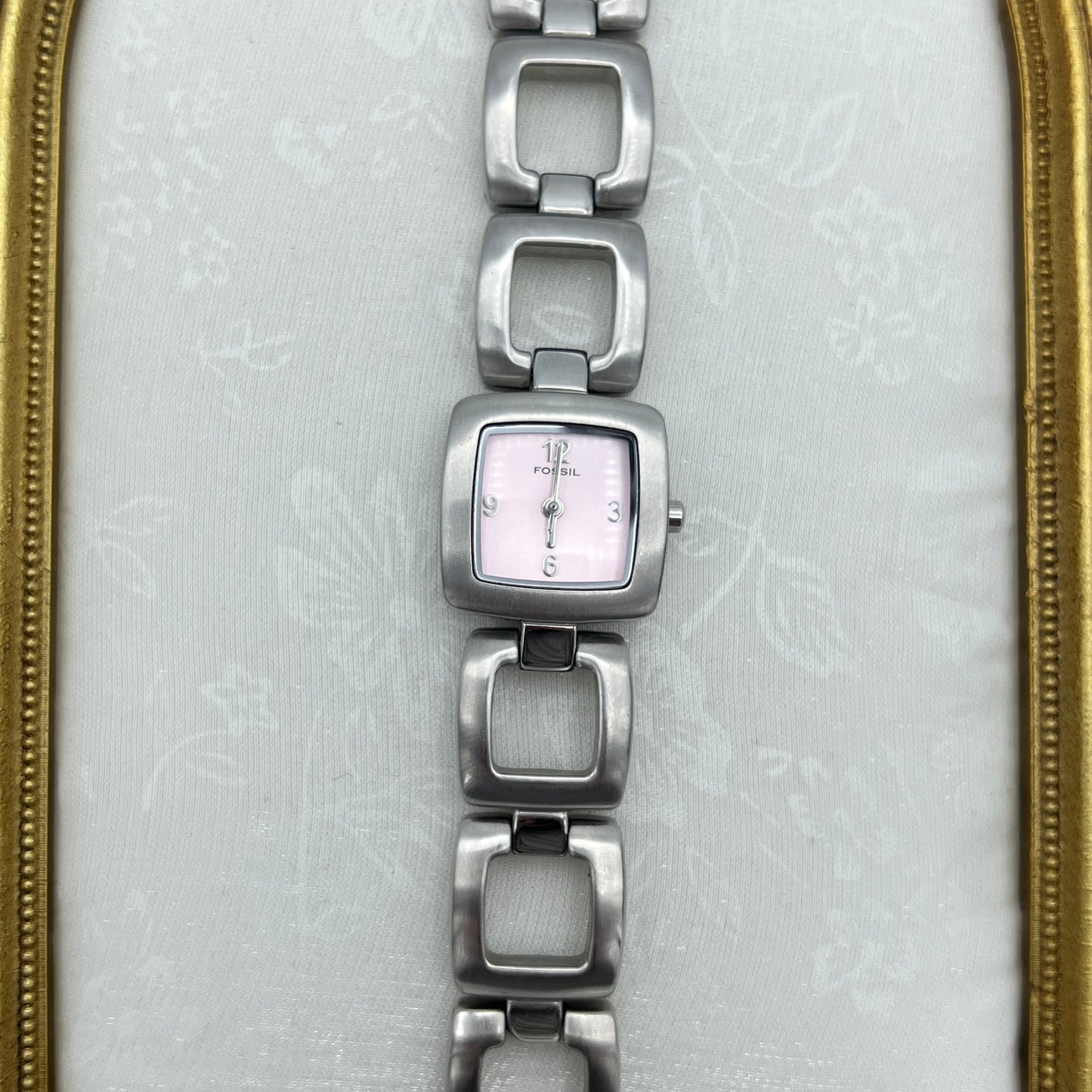 Baby Pink Fossil Watch