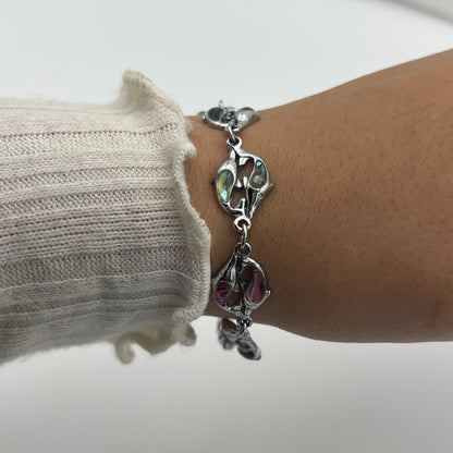 Abalone Dolphin Bracelet
