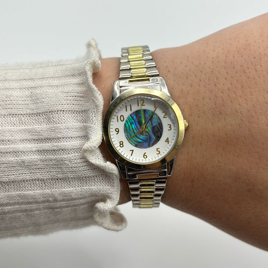 🧜‍♀️ Two-Toned Watch with Abalone Dial