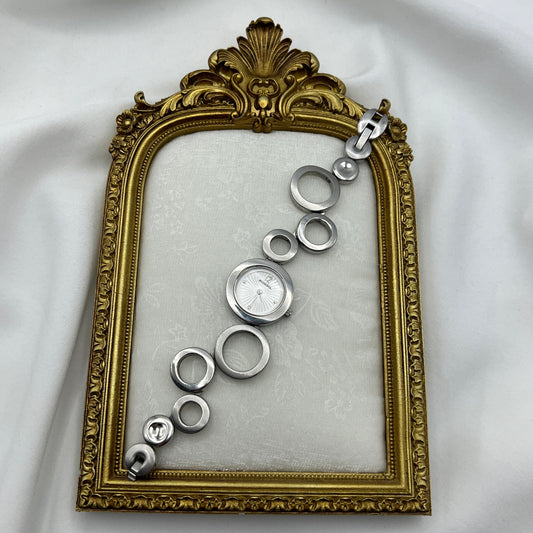 Unique Circle Strap Fossil Watch