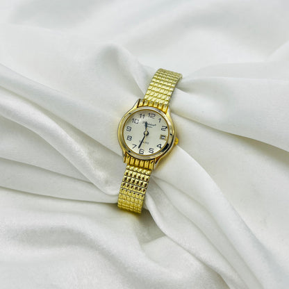 Precision by Gruen Gold-Toned Watch