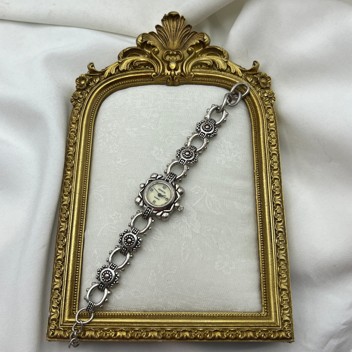 Cute Silver-Tone Watch