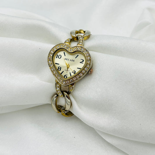 Heart Diamanté Watch
