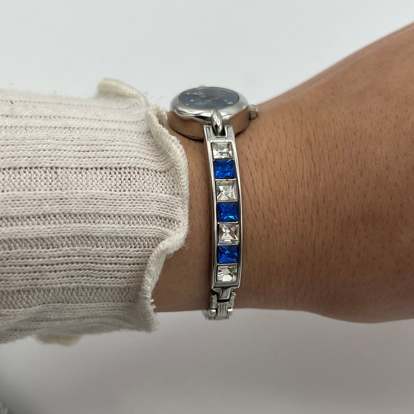 💙 Blue Gemstone Watch