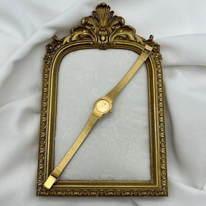 Seiko Round Dial Gold-Tone Watch