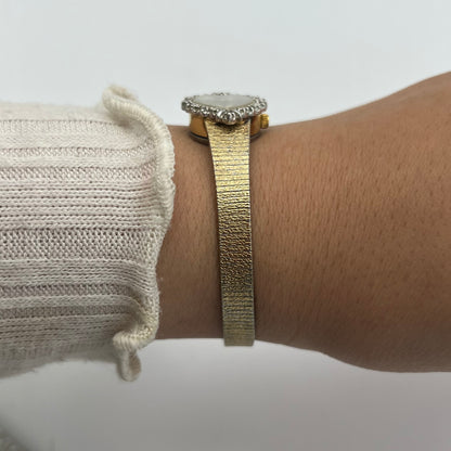 💛 Diamanté Heart Dial Watch