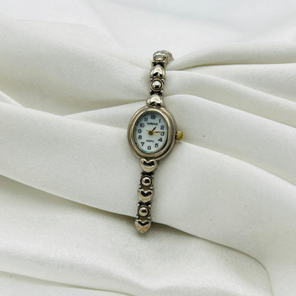 Dainty Heart Strap Watch