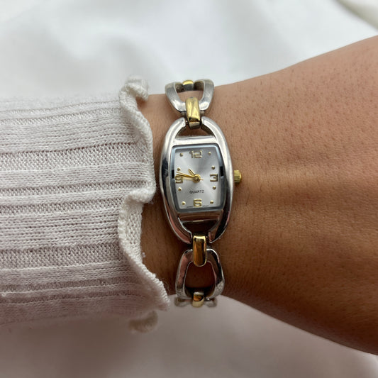 Cute Two-Toned Watch
