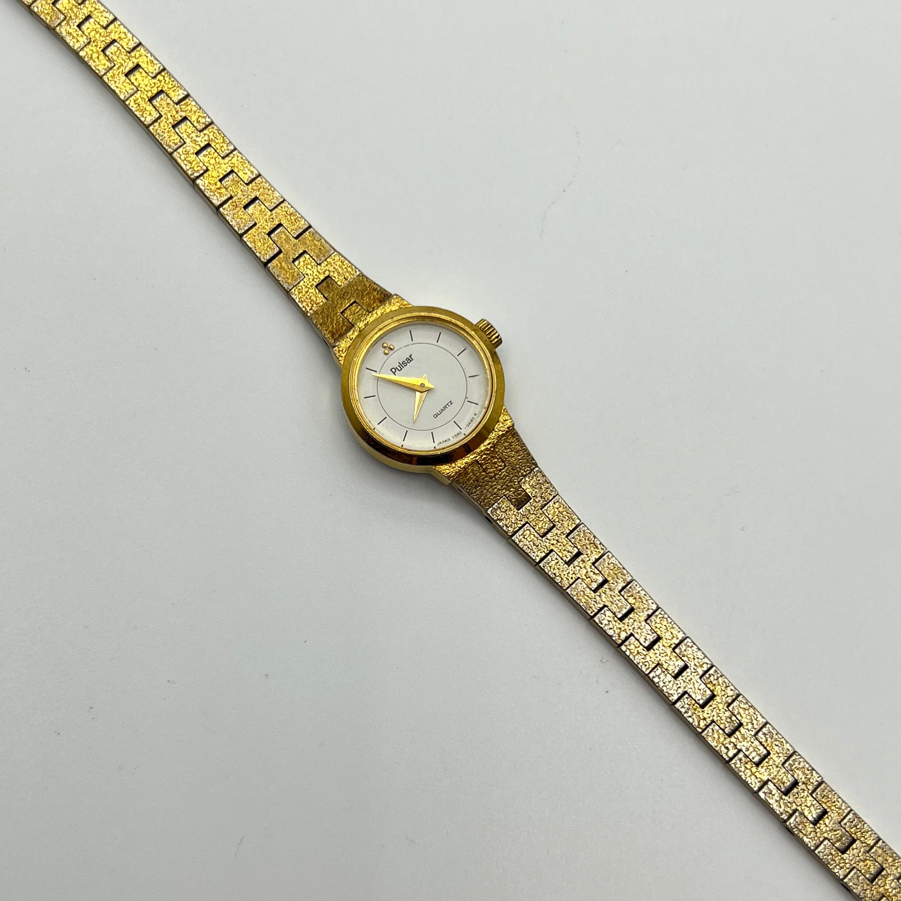 💛 Dainty Gold Pulsar Watch