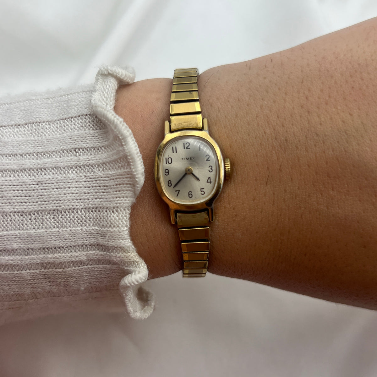 Gold-Tone Timex Watch
