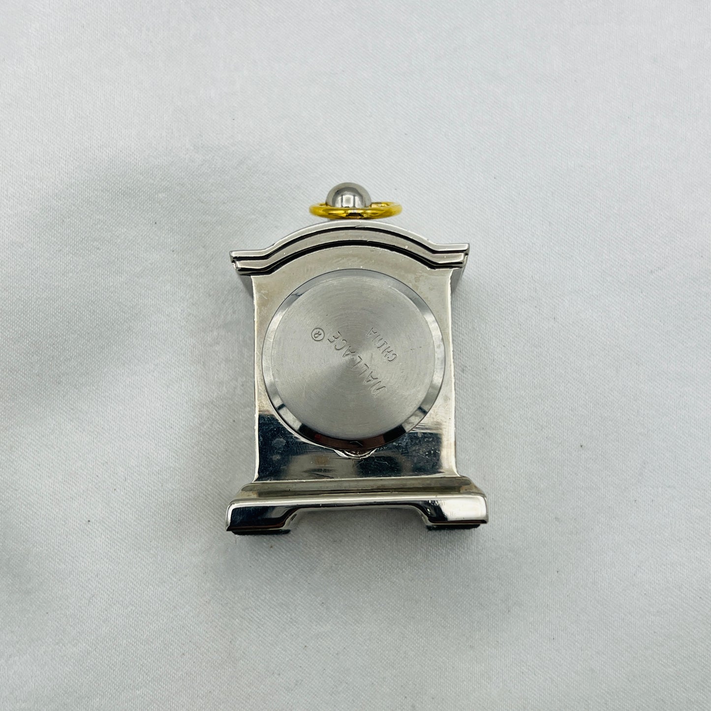 Two-Toned Heavyweight Clock Pendant