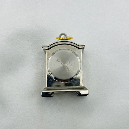 Two-Toned Heavyweight Clock Pendant