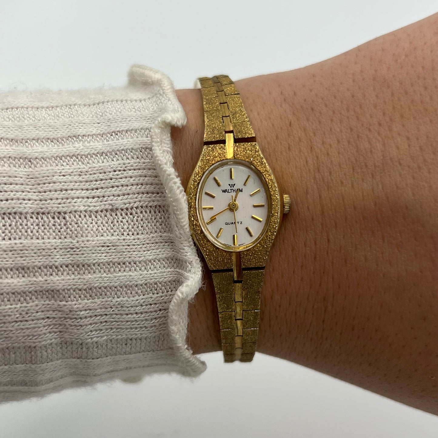Gold-Toned Waltham Watch