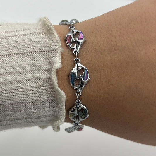 Abalone Dolphin Bracelet