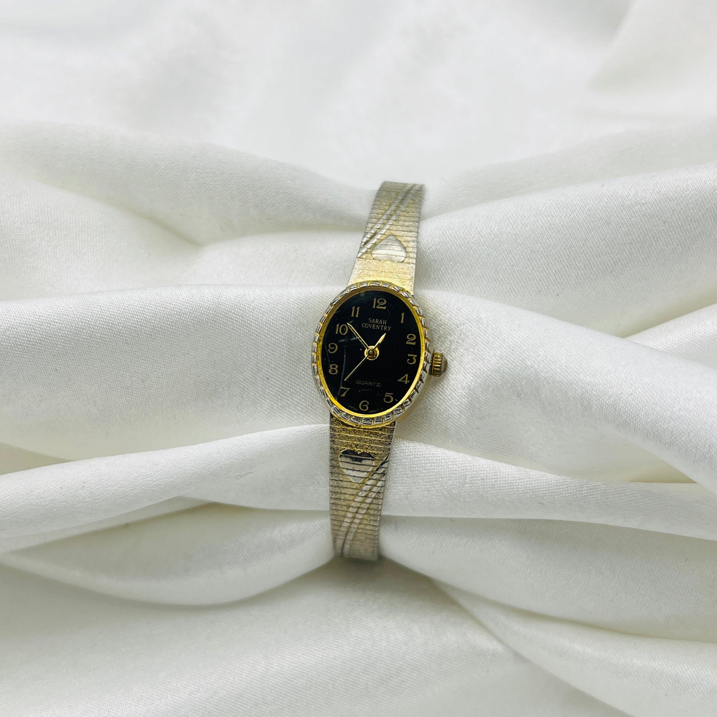 Heart Gold-Toned Watch