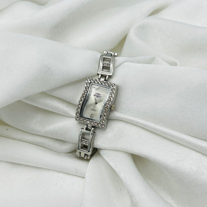 Diamanté Wavy Dial Watch