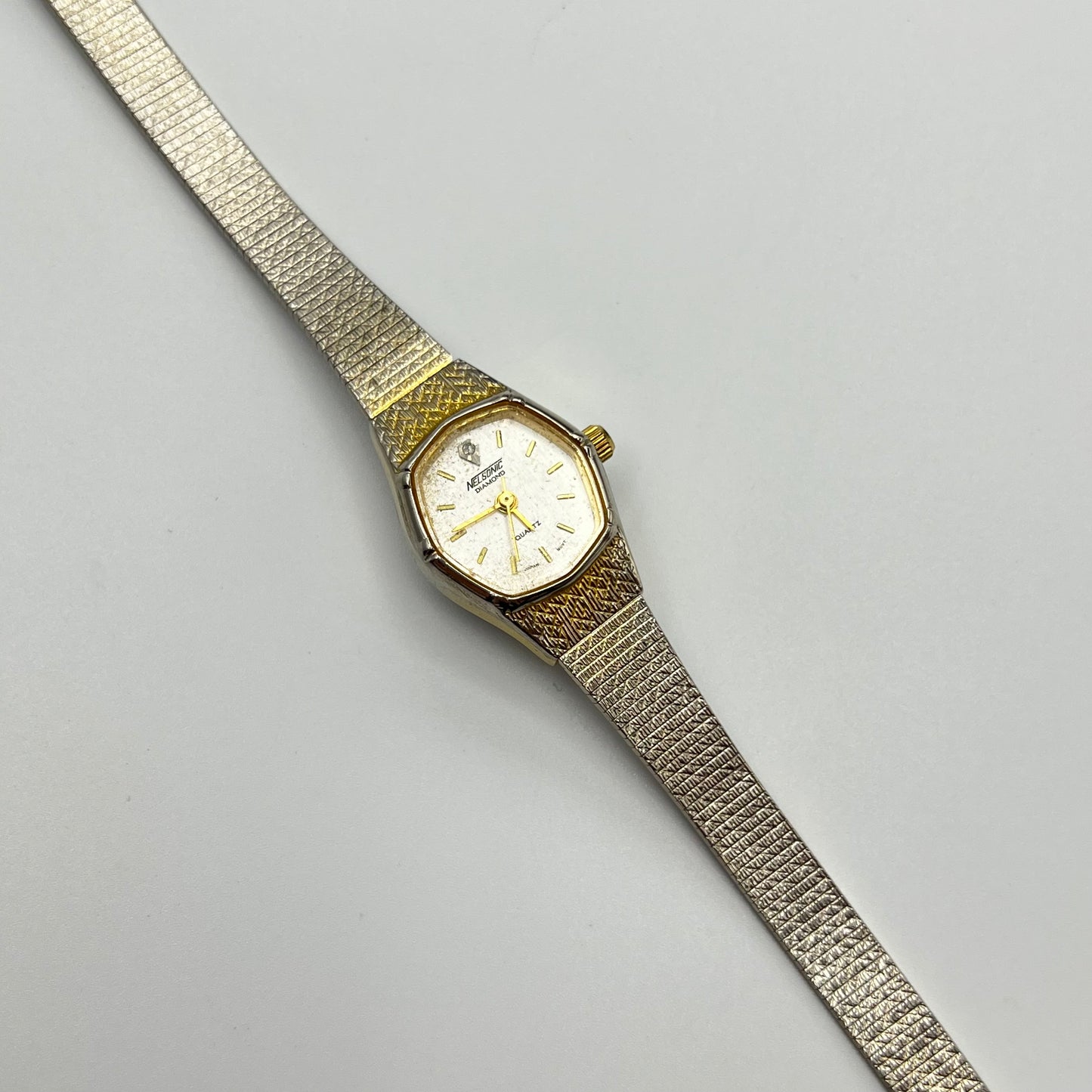 💛 Gold Octagon Face Watch