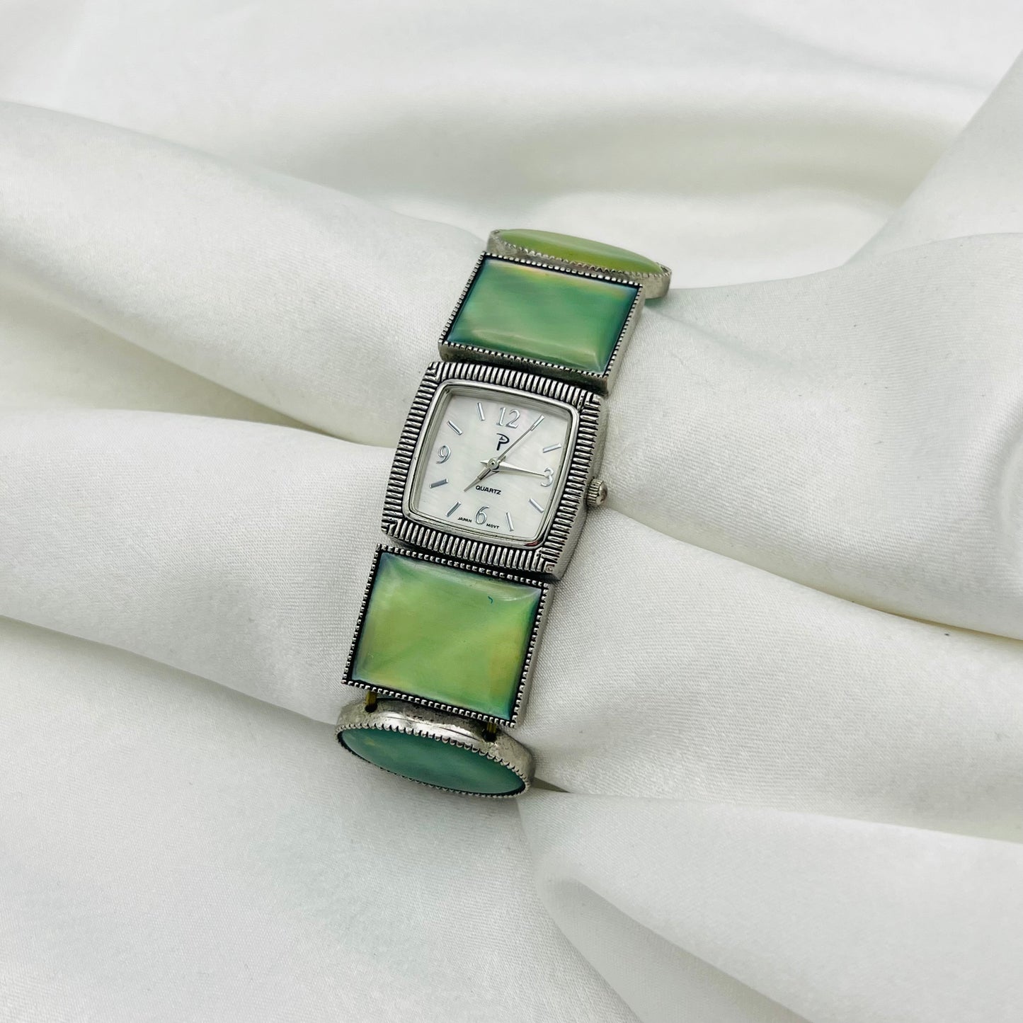 Green Pearlescent Watch