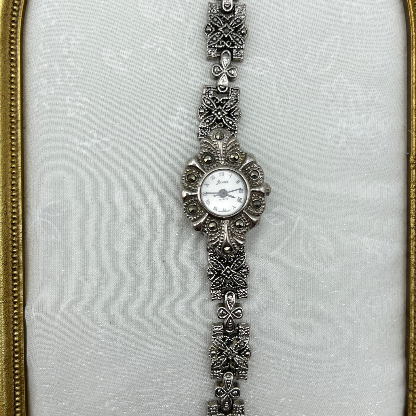 Art Deco Silver-Tone Watch