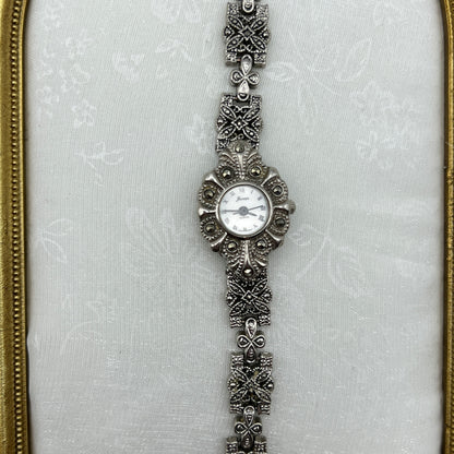 Art Deco Silver-Tone Watch