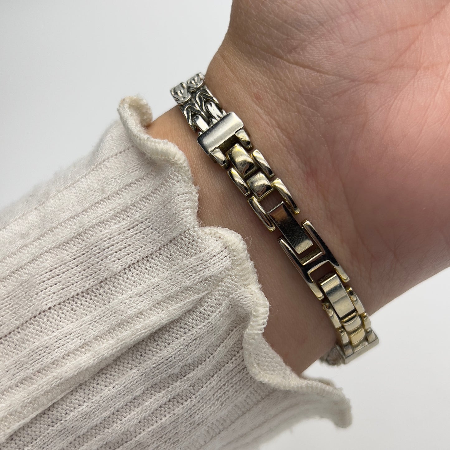 Cute Two-Toned Watch