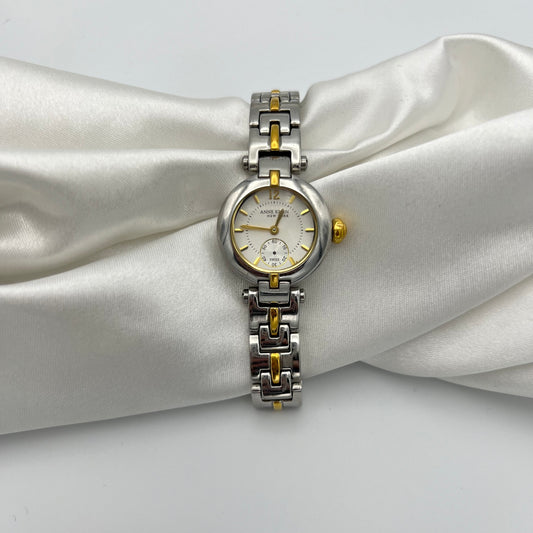 🩶💛 Anne Klein Two-Toned Watch
