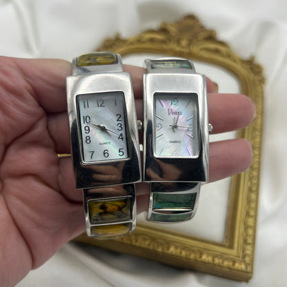 Abalone Cuff Watches